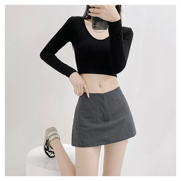 Low waist skirt
