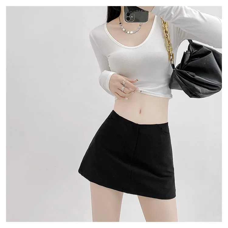 Low waist skirt