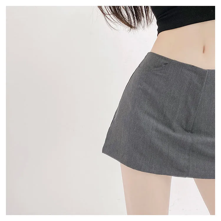 Low waist skirt