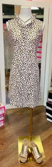 LuLu B V Neck Ruffle Dress