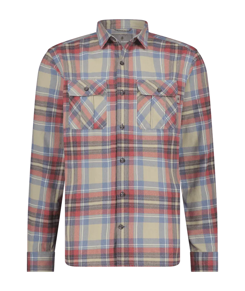 M Lost Coast Flannel Plaid L/S
