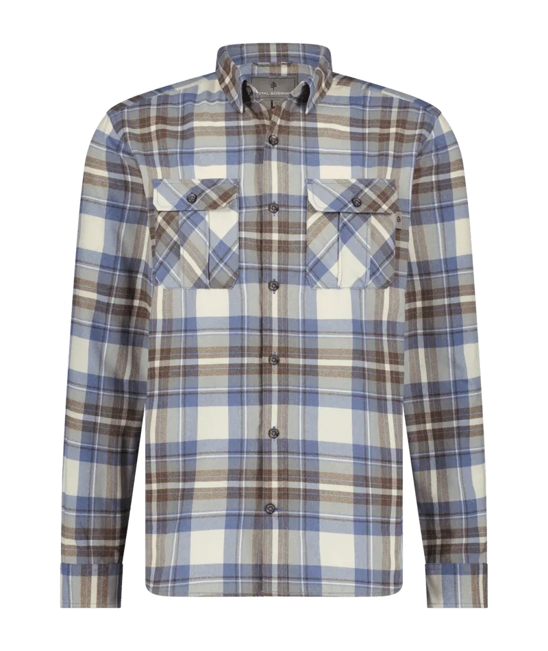 M Lost Coast Flannel Plaid L/S