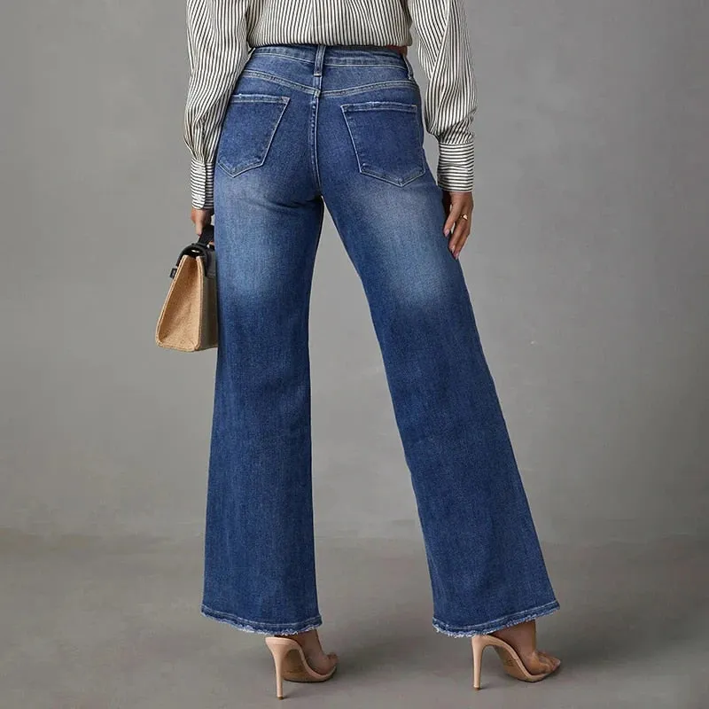 María José® | Mid-Rise Baggy Jeans