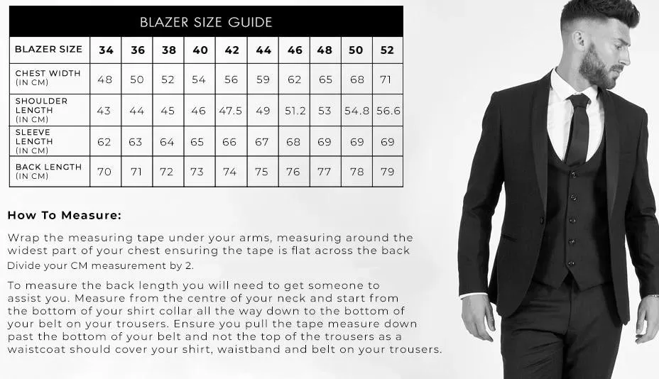 Marc Darcy Ross Check Blazer Grey