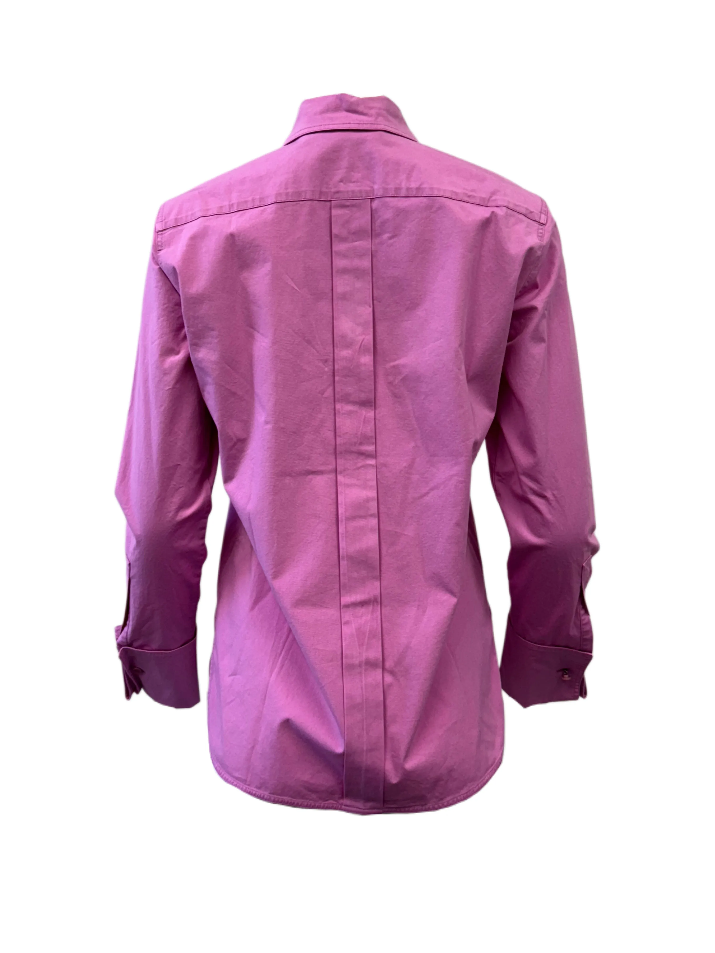 Max Mara Women's Pink Francia Button Closure Shirt NWT