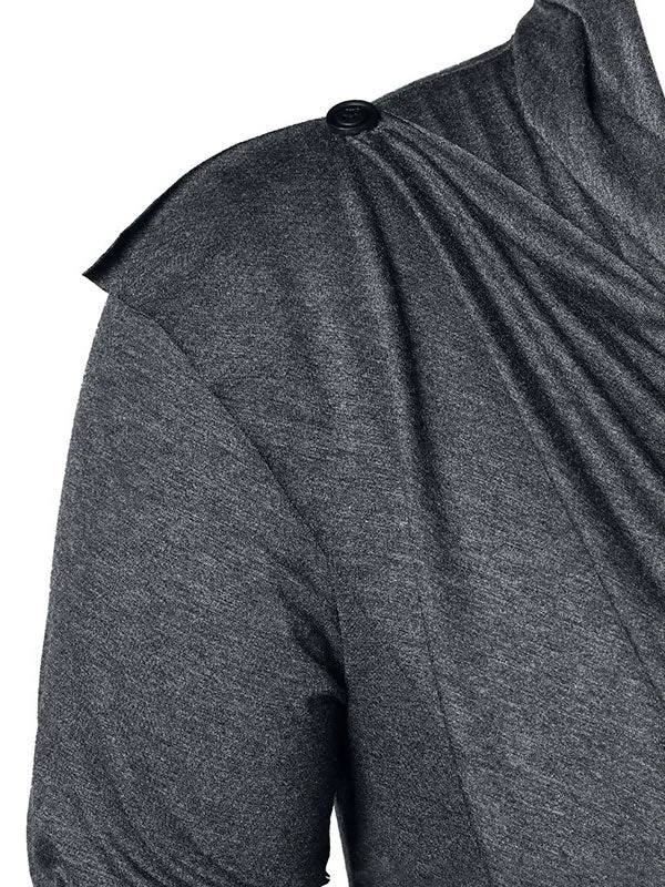 Men's Draped Long Sleeve Tee