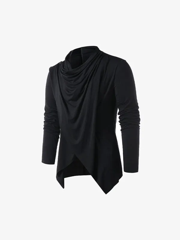 Men's Draped Long Sleeve Tee