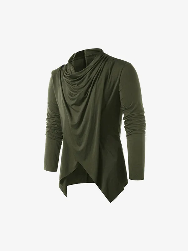 Men's Draped Long Sleeve Tee
