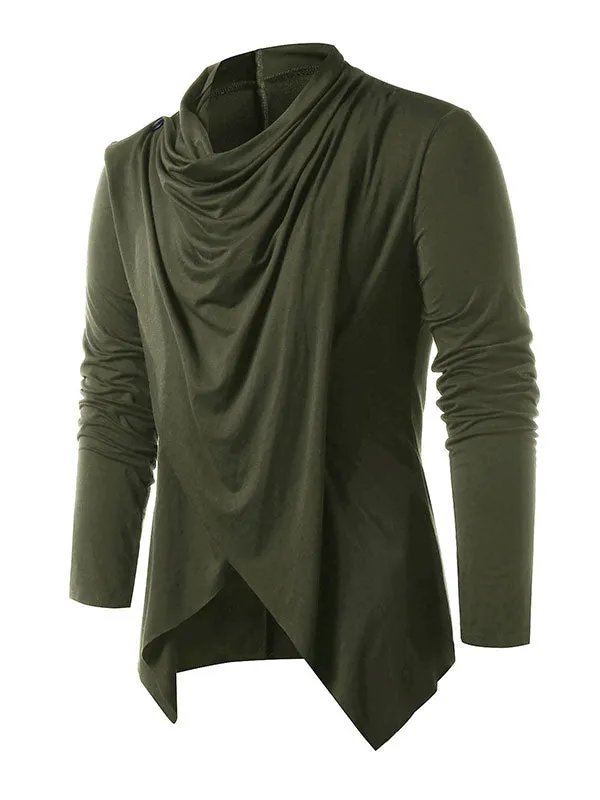 Men's Draped Long Sleeve Tee