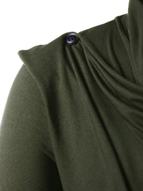 Men's Draped Long Sleeve Tee