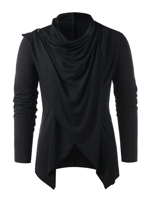 Men's Draped Long Sleeve Tee