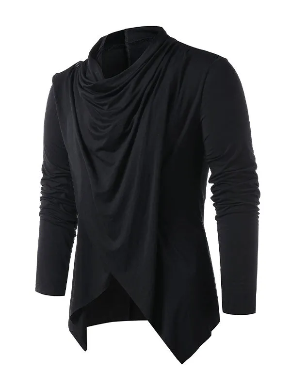 Men's Draped Long Sleeve Tee