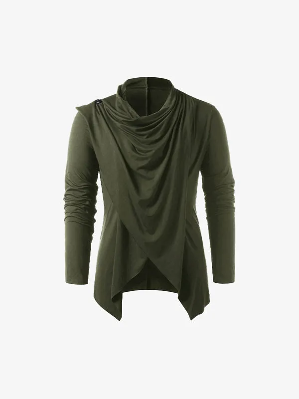 Men's Draped Long Sleeve Tee
