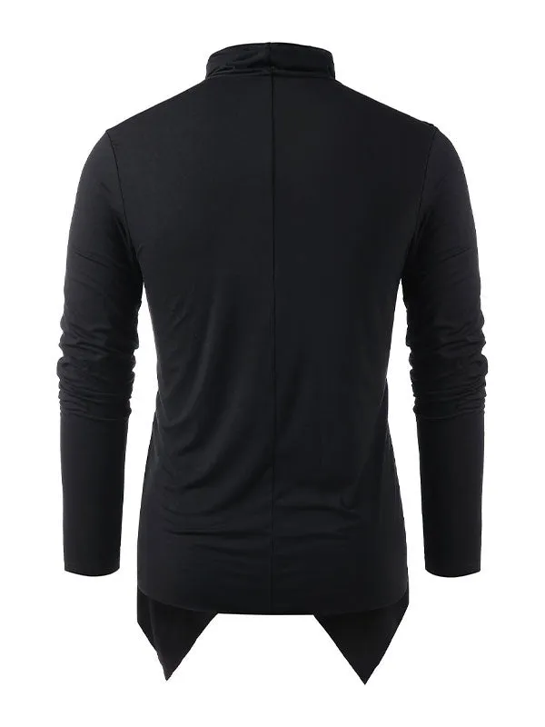Men's Draped Long Sleeve Tee