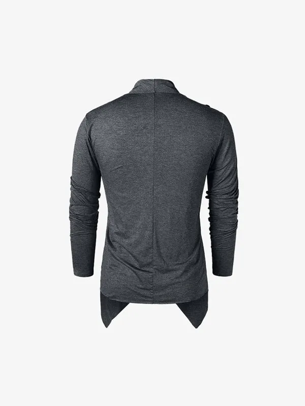 Men's Draped Long Sleeve Tee