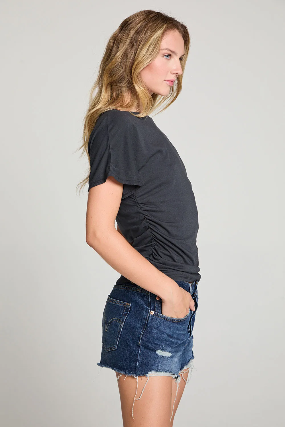 Mia Licorice Tee