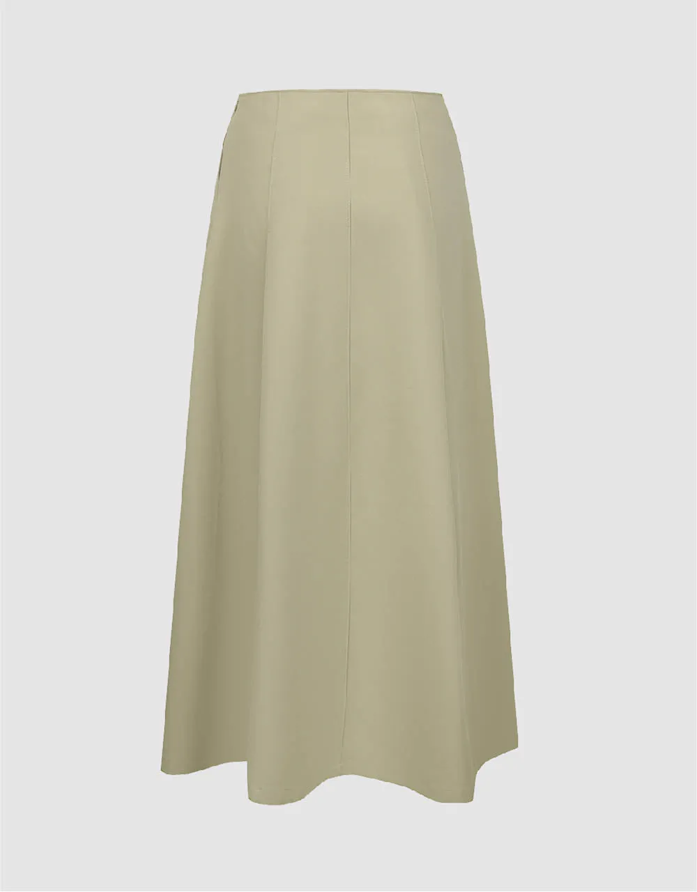 Midi A-Line Skirt
