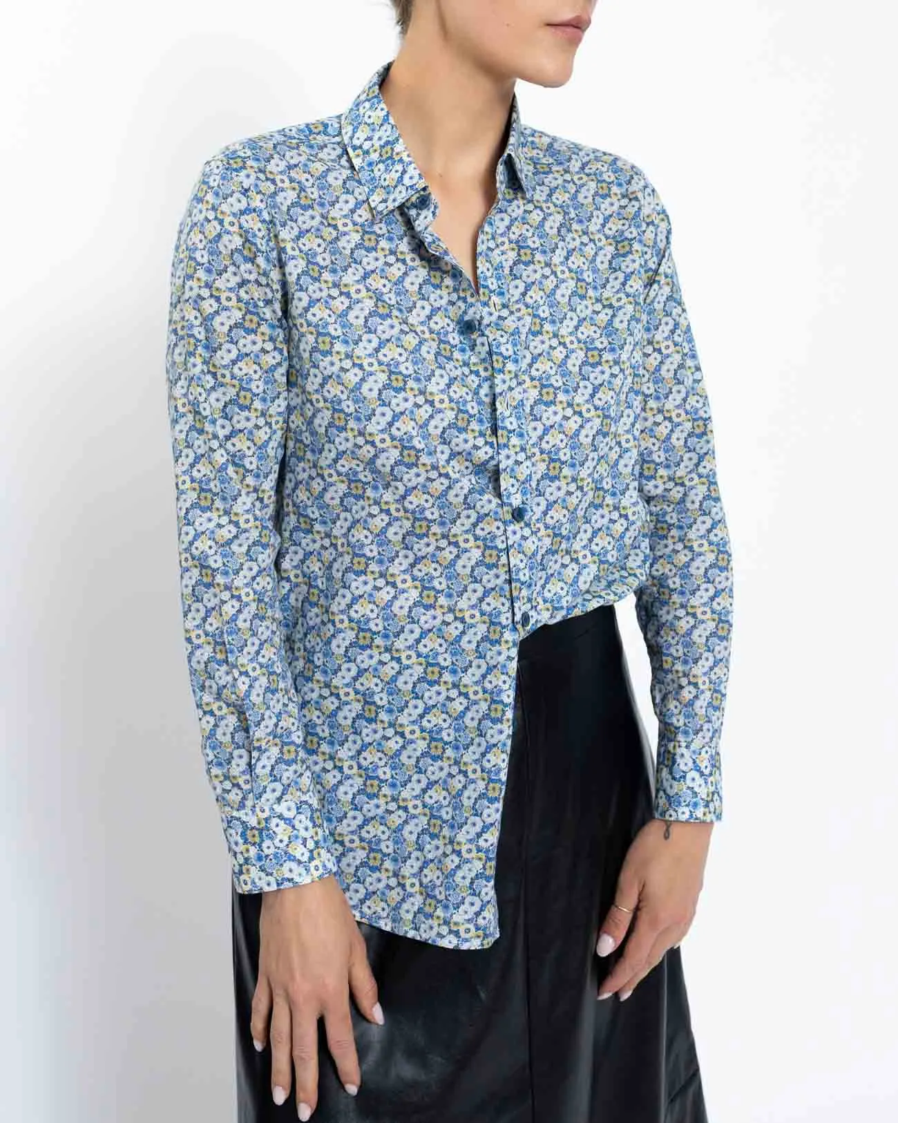 Mini Floral Print Blouse