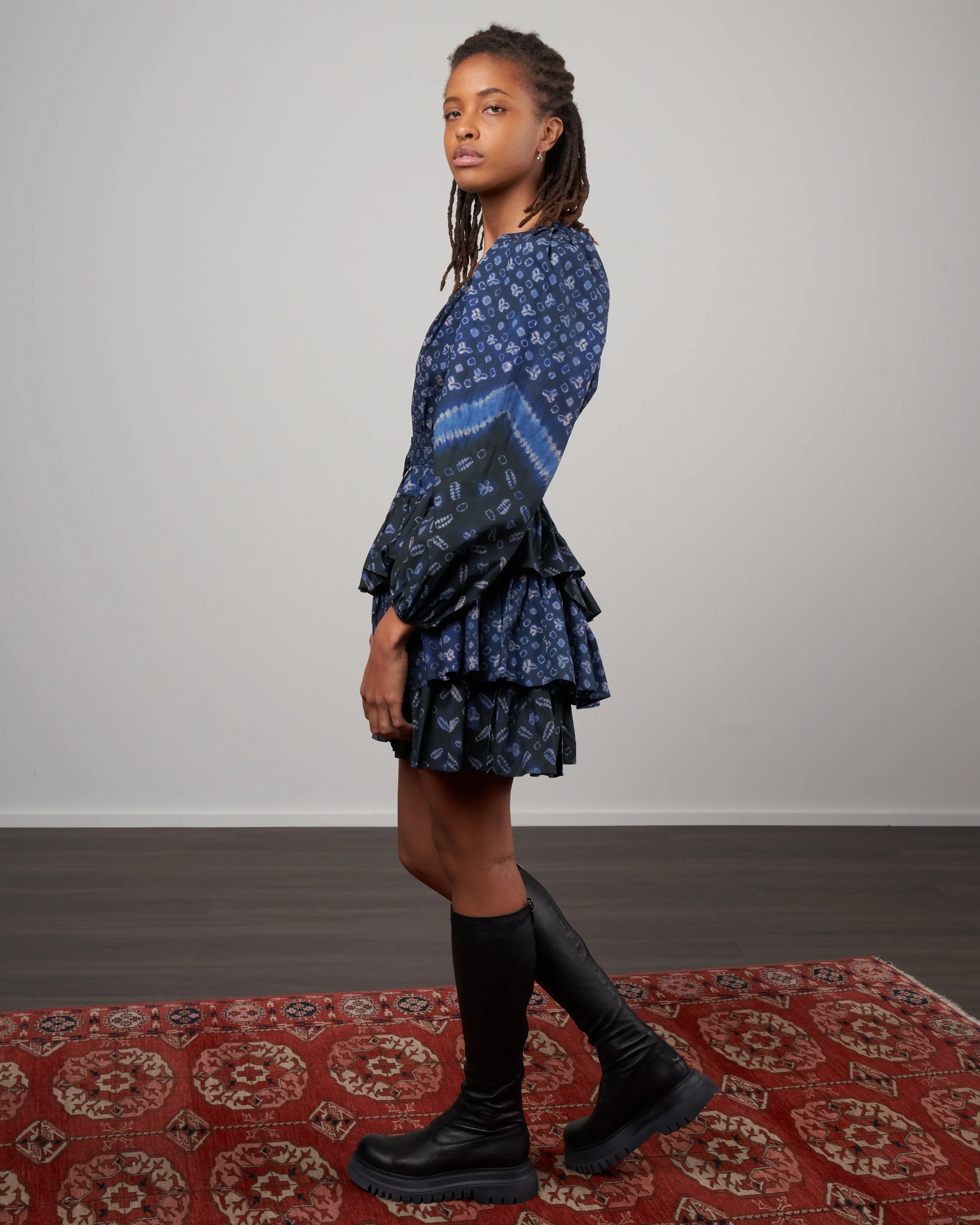 miranda dress - ultramarine