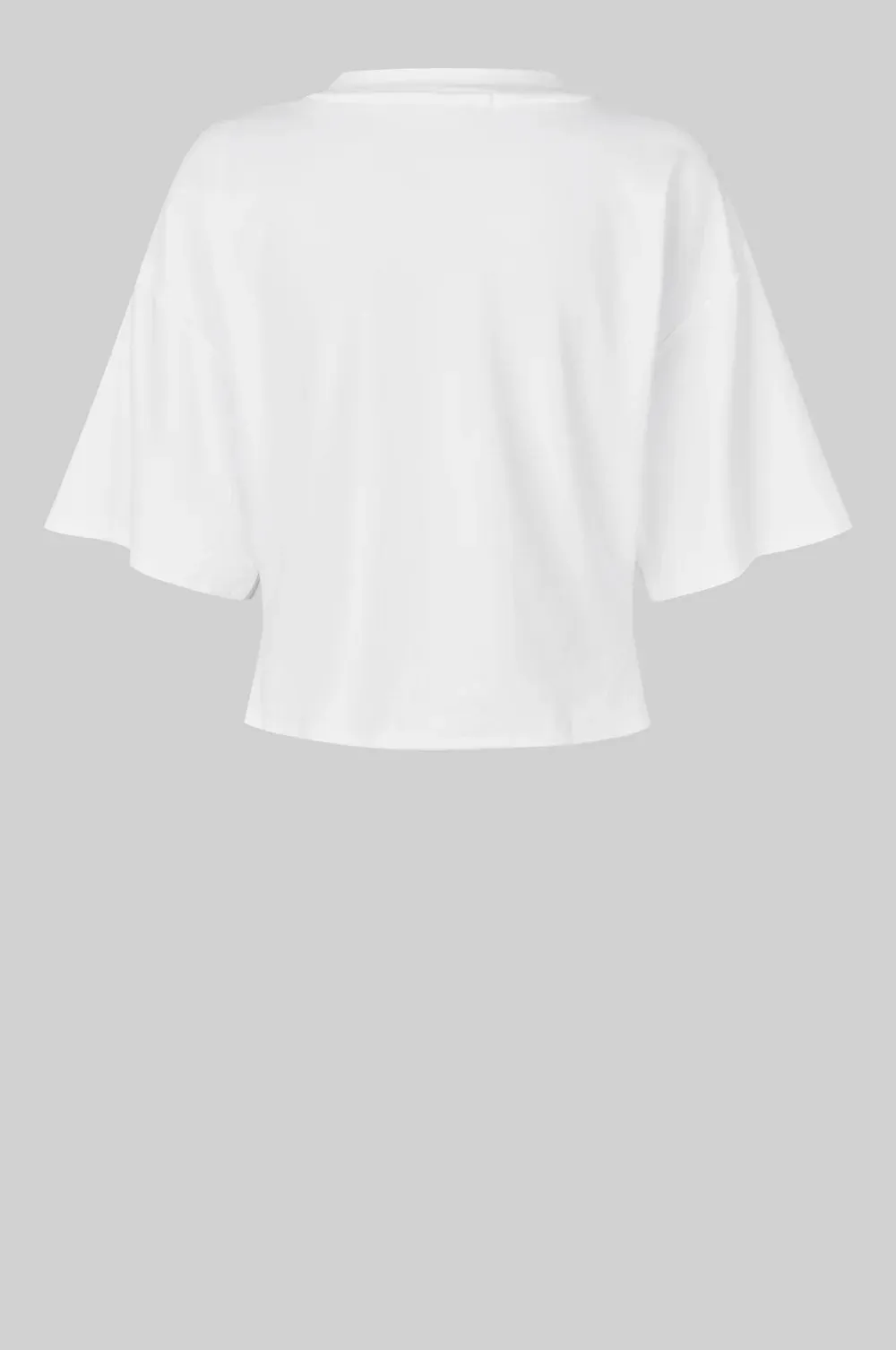Missouri Knot Front Tee - White