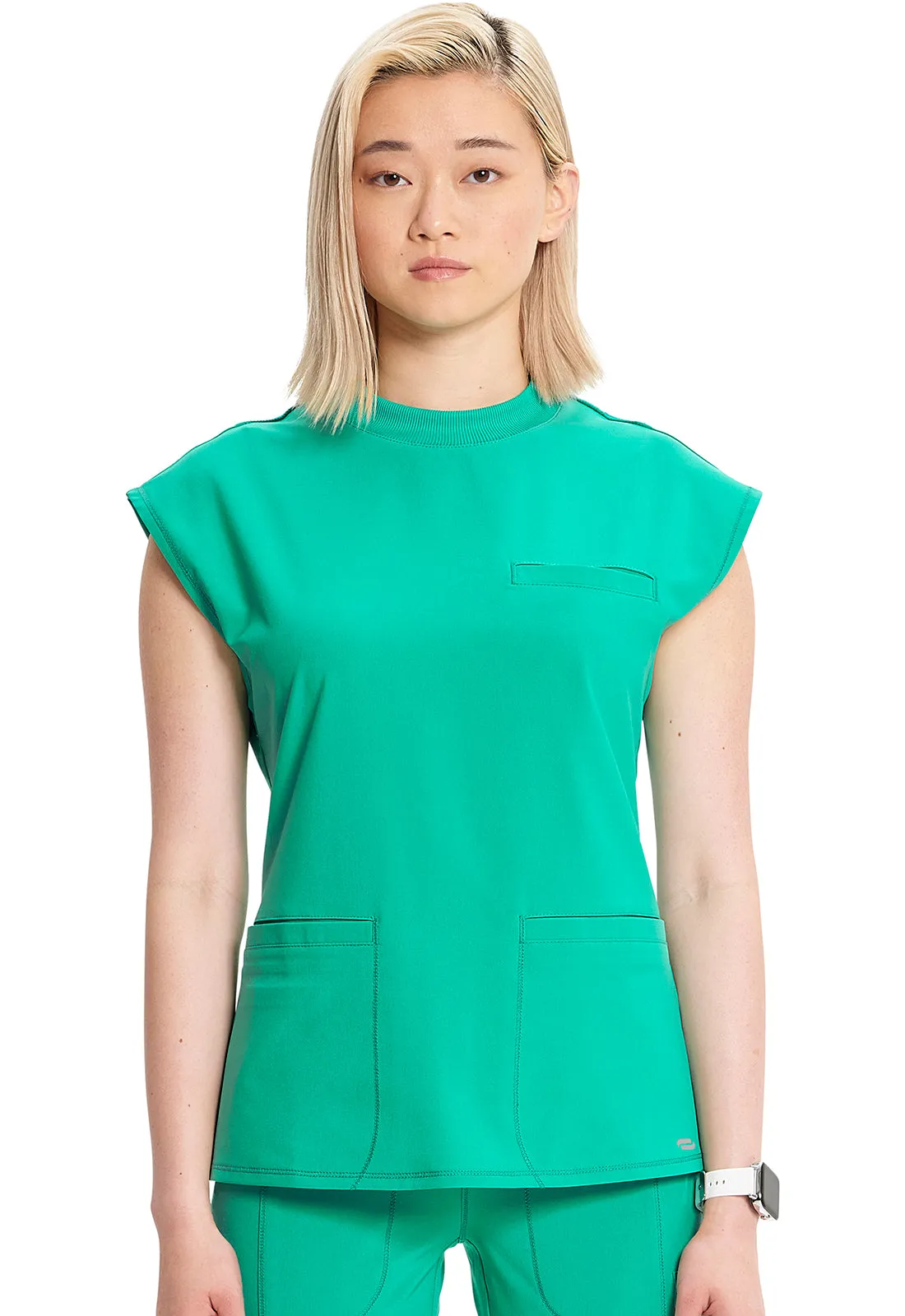 Mock Neck Top