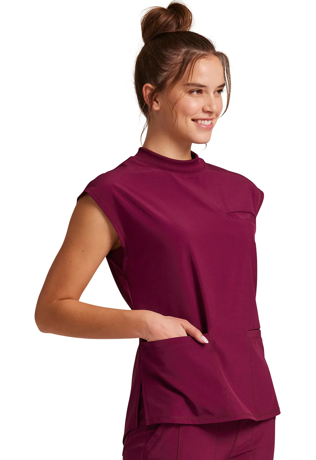 Mock Neck Top