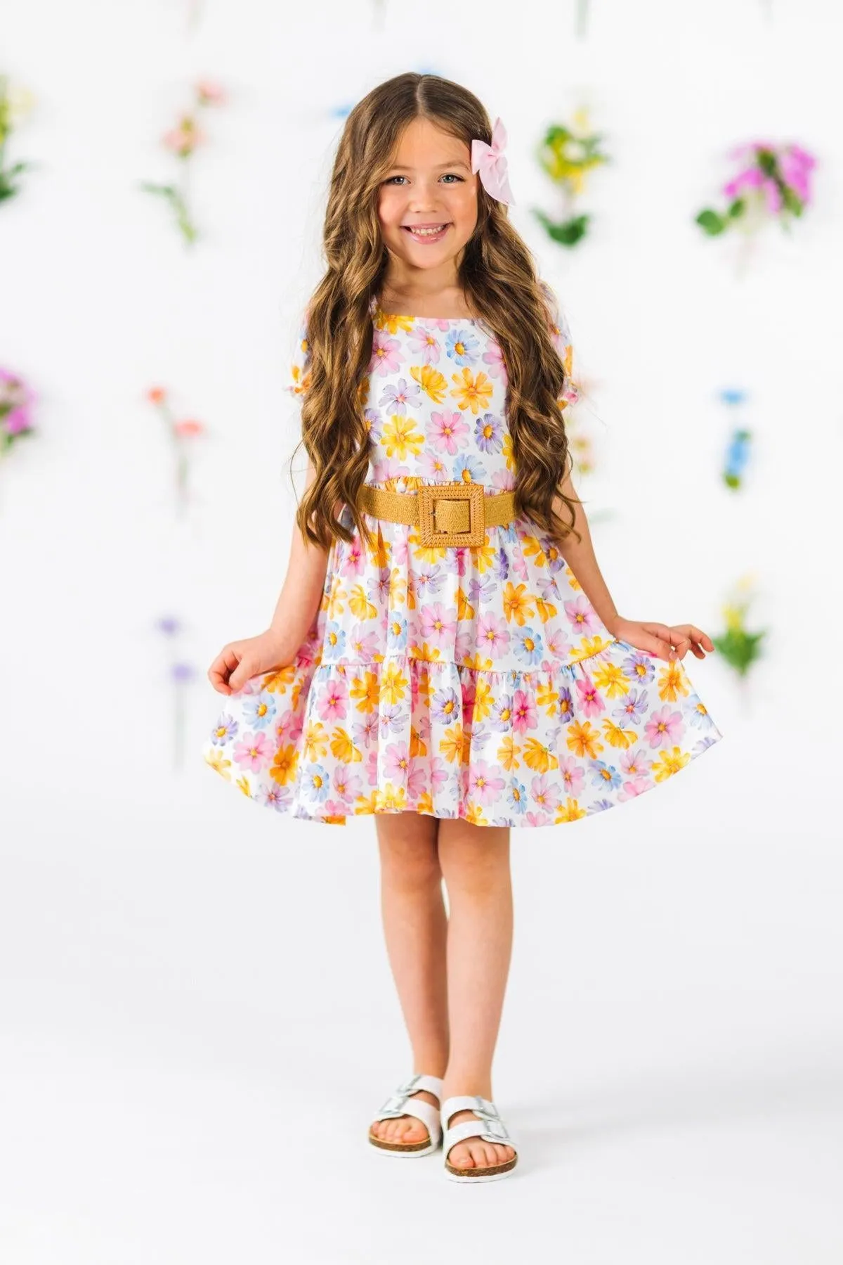 Mom & Me - Colorful Daisy Dress