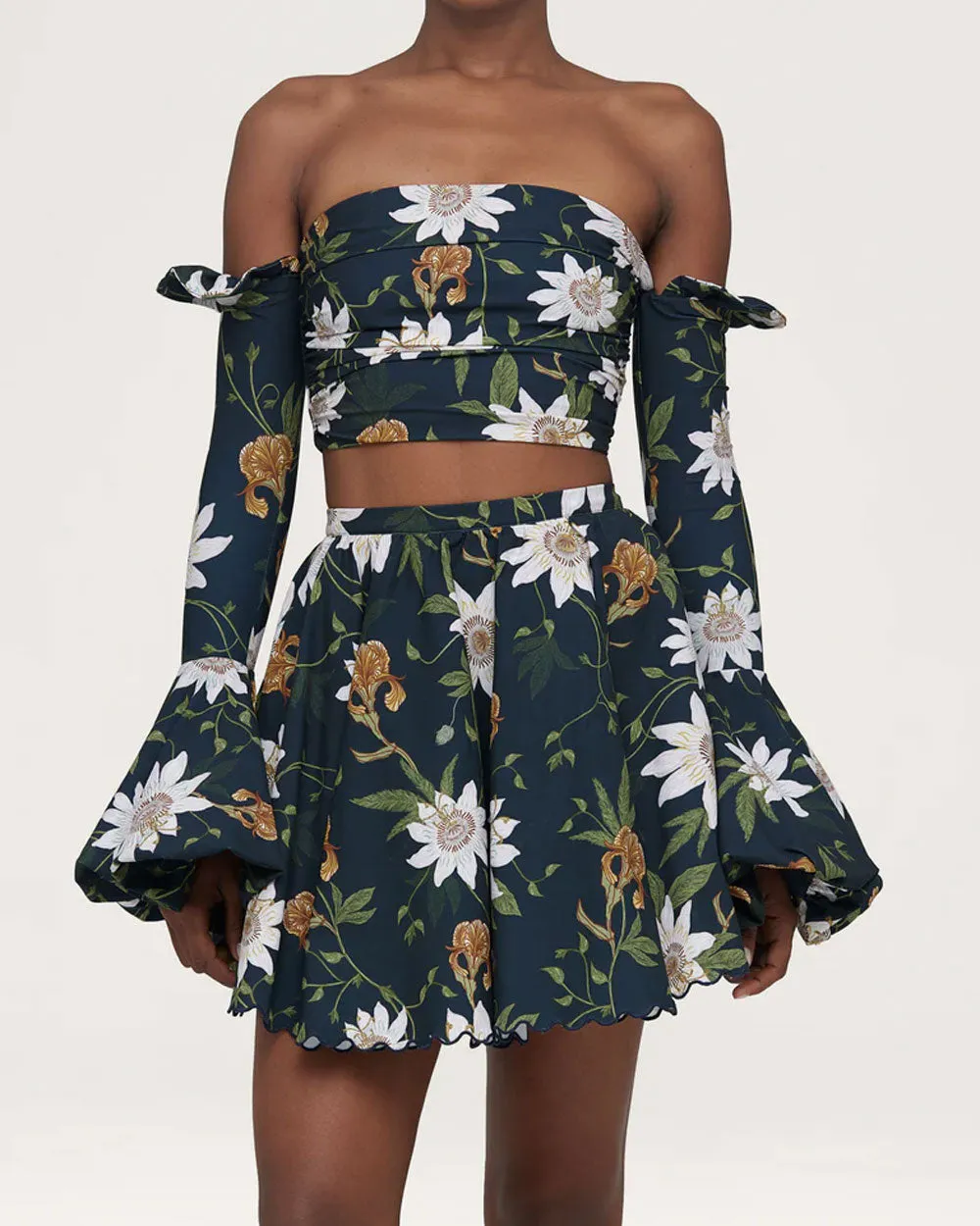 Multicolor Leonora Pasiflora Skirt