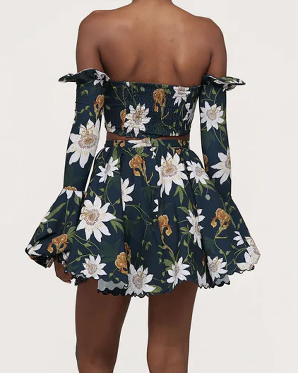 Multicolor Leonora Pasiflora Skirt