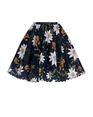 Multicolor Leonora Pasiflora Skirt