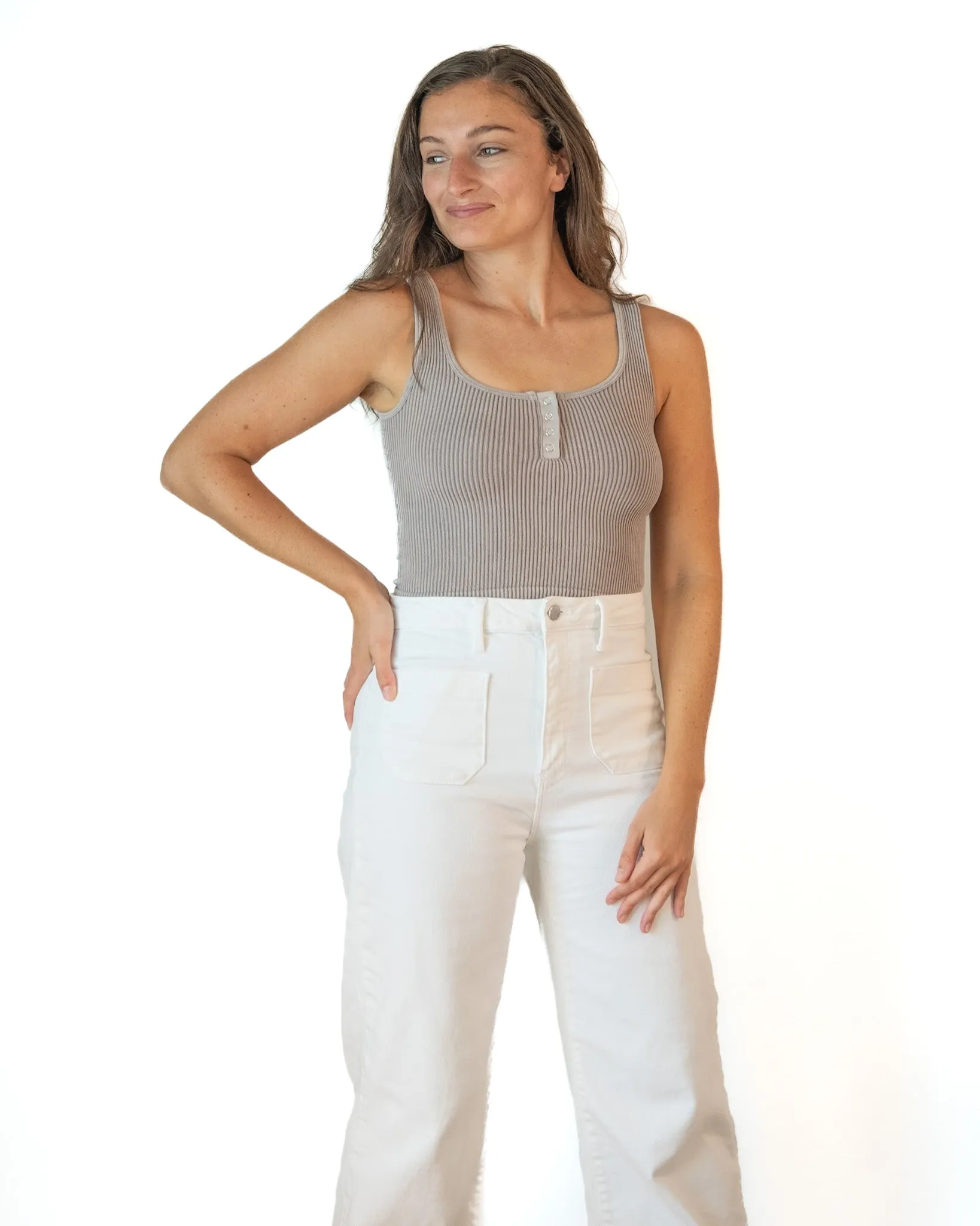 Natural Beauty Henley Tank