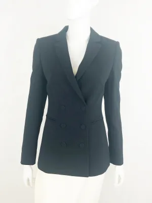 NEW Emilio Pucci Double Breasted Blazer Size 40 It (4 Us)