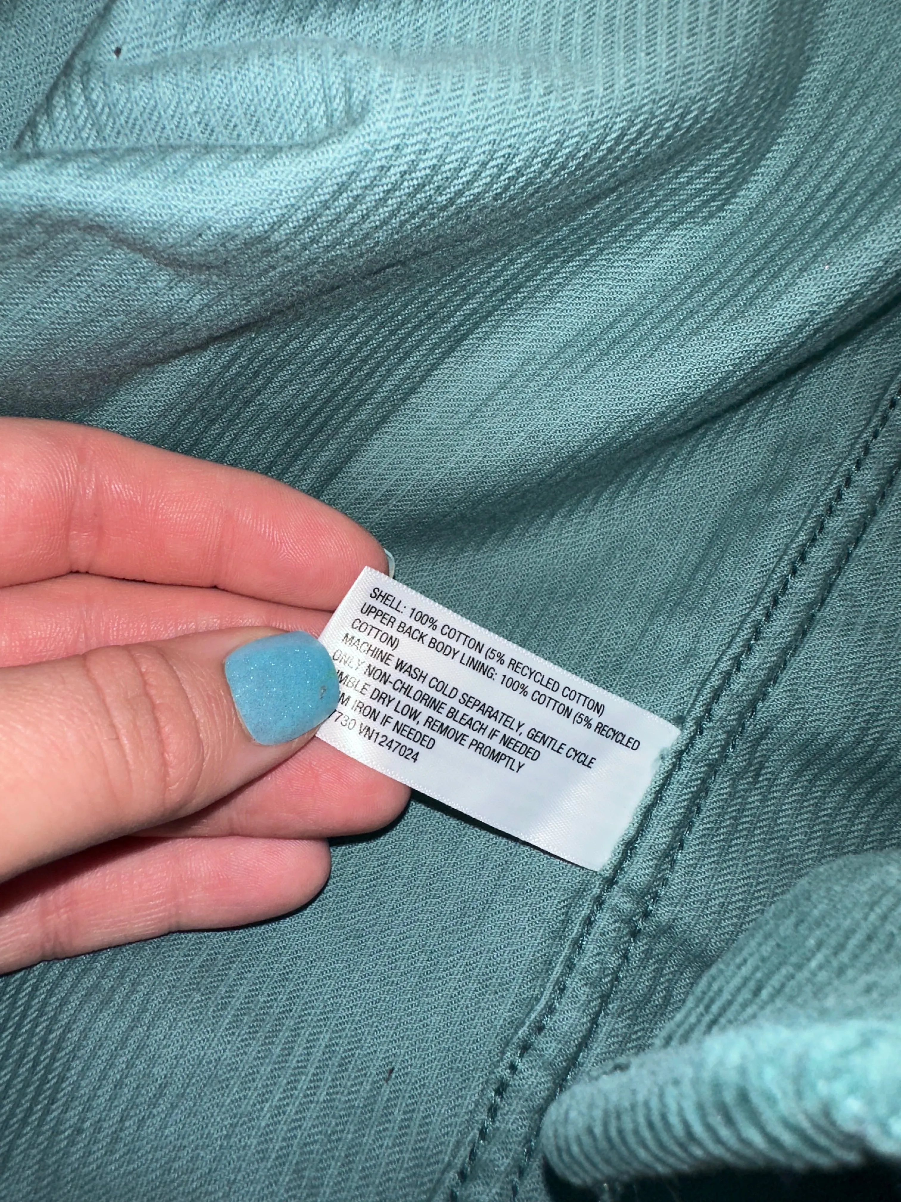 NWT Goodfellow (Medium) Brand New Green Corduroy Button Up
