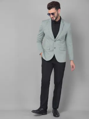 Olive Single Breasted Blazer