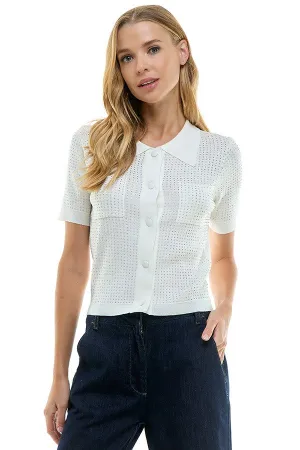 Open Knit Top