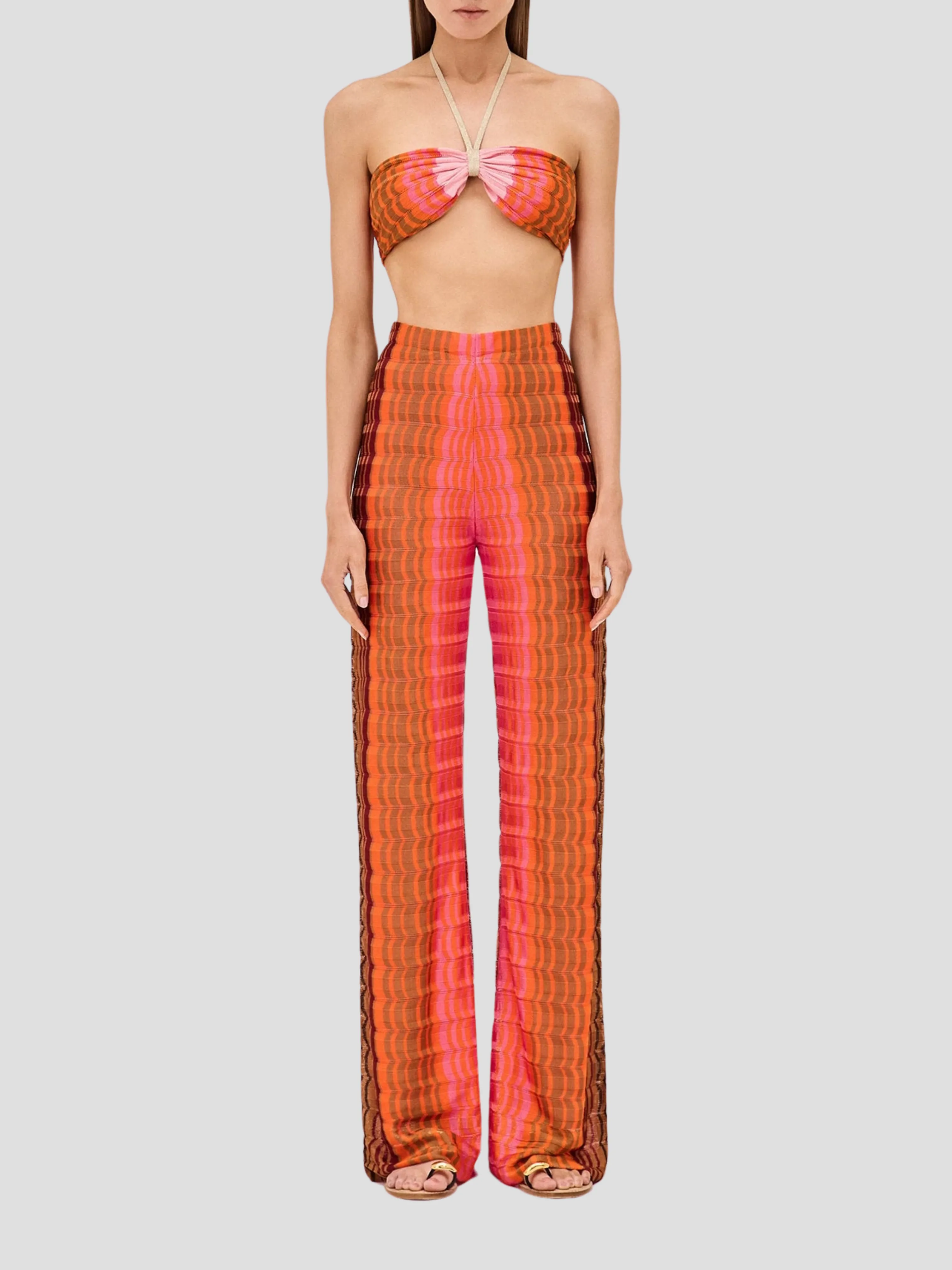 Orange Multi Belgium Pant