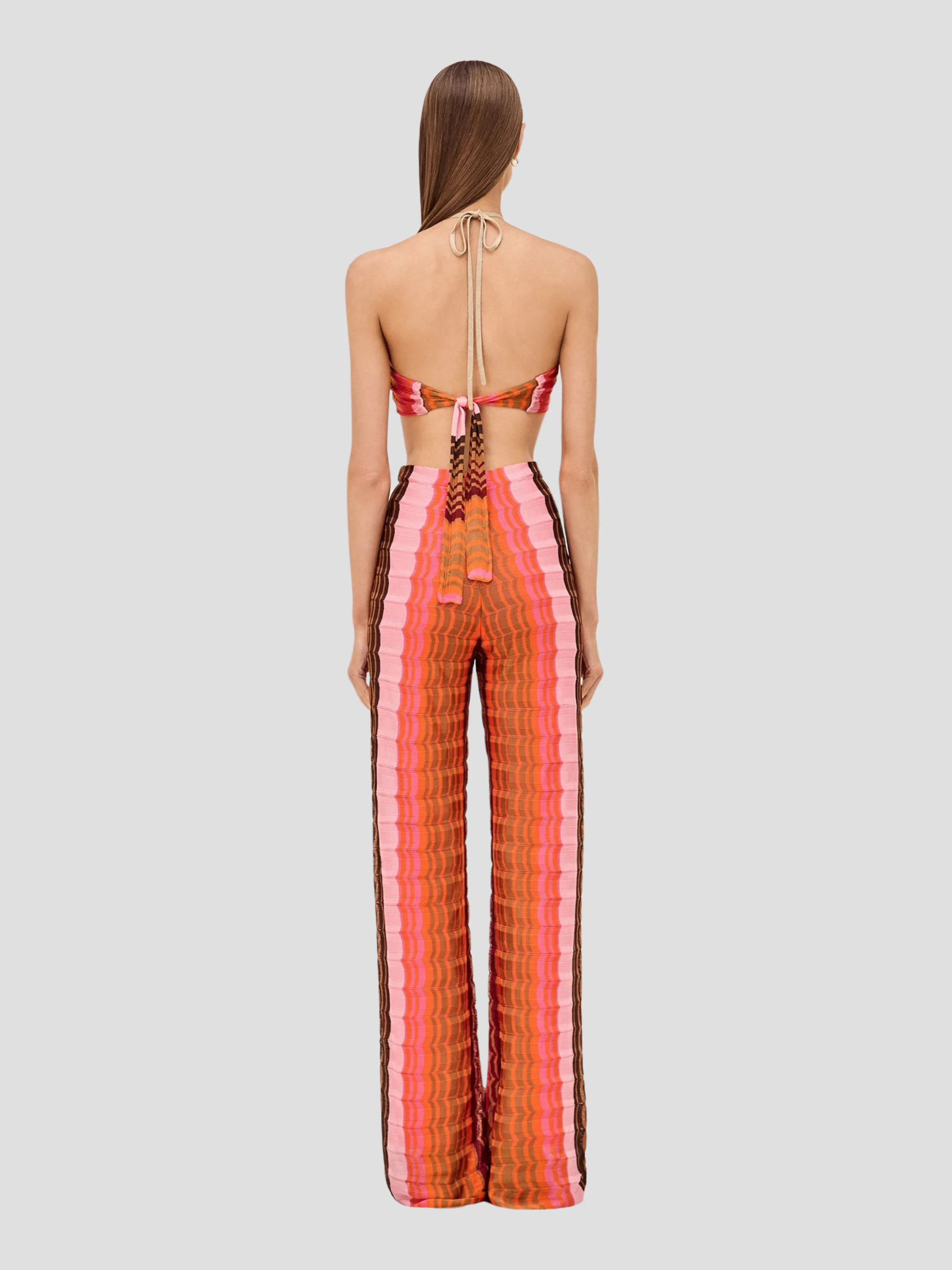 Orange Multi Belgium Pant
