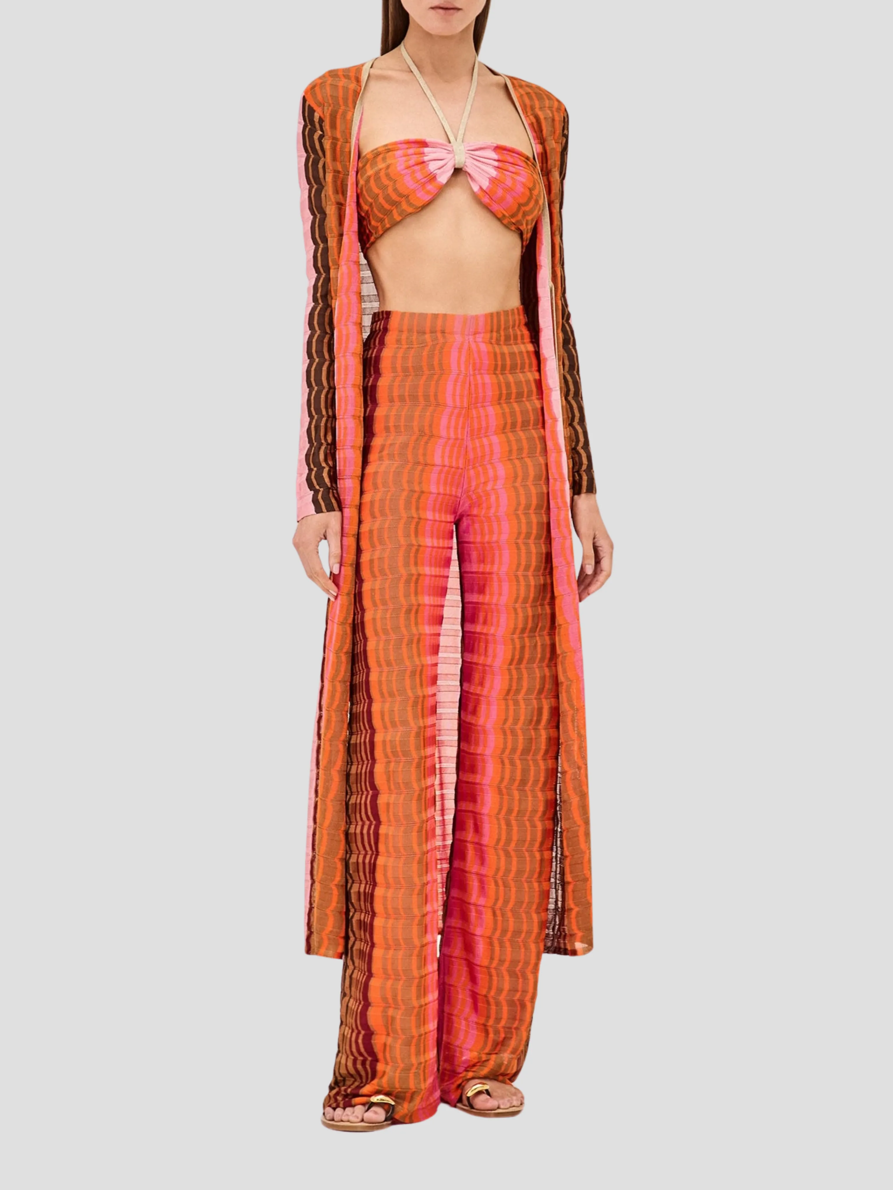 Orange Multi Belgium Pant
