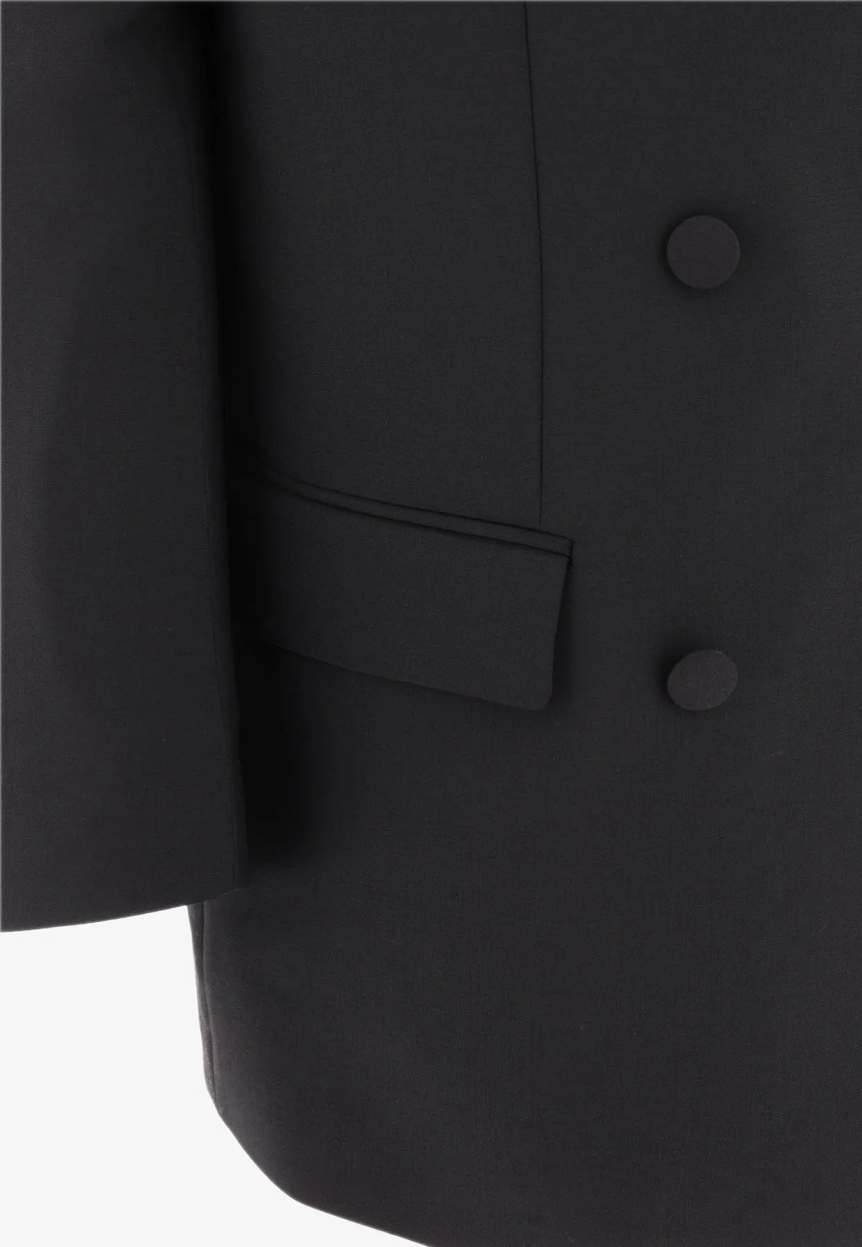 Oversized Double-Breasted Jacket
