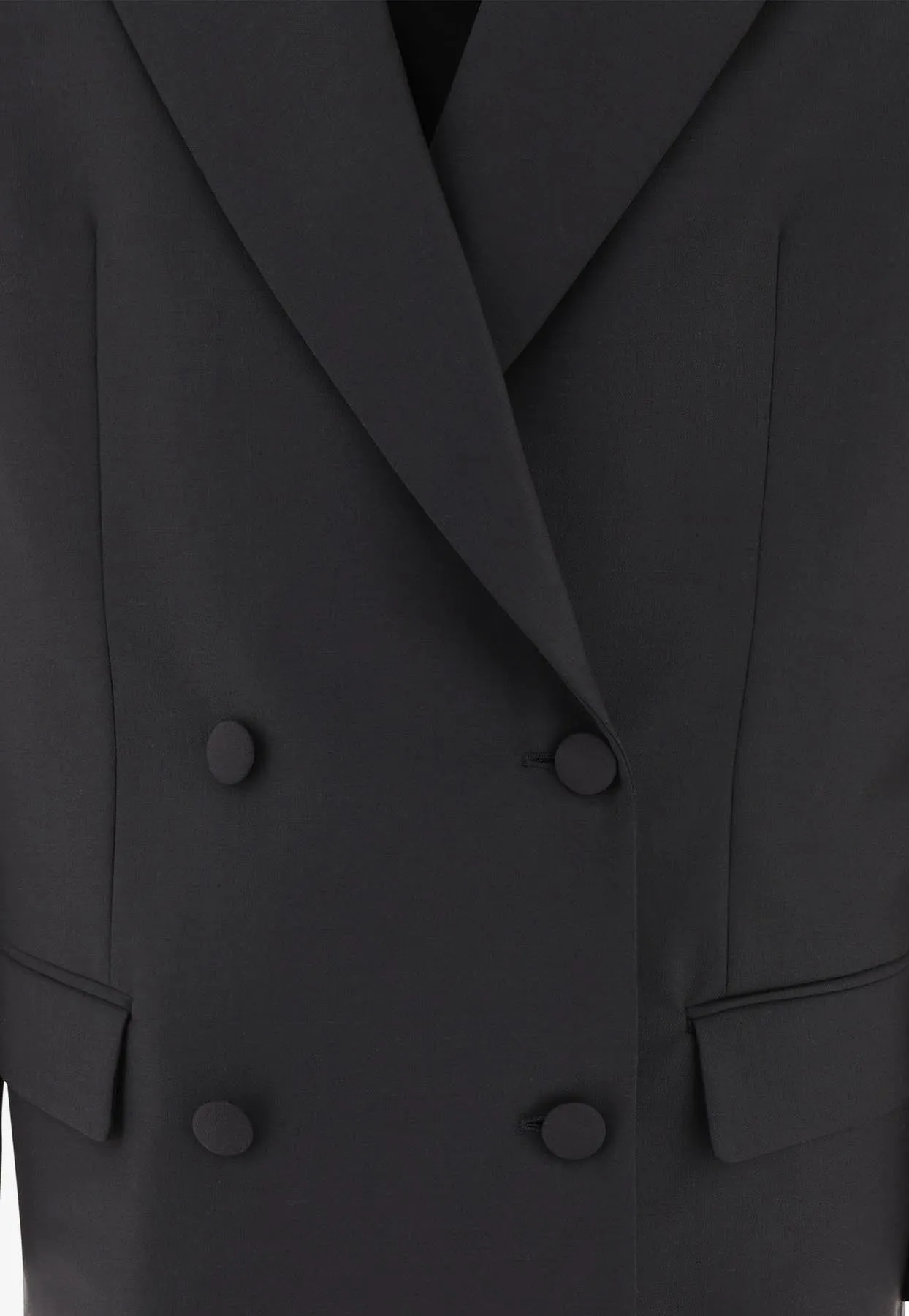 Oversized Double-Breasted Jacket