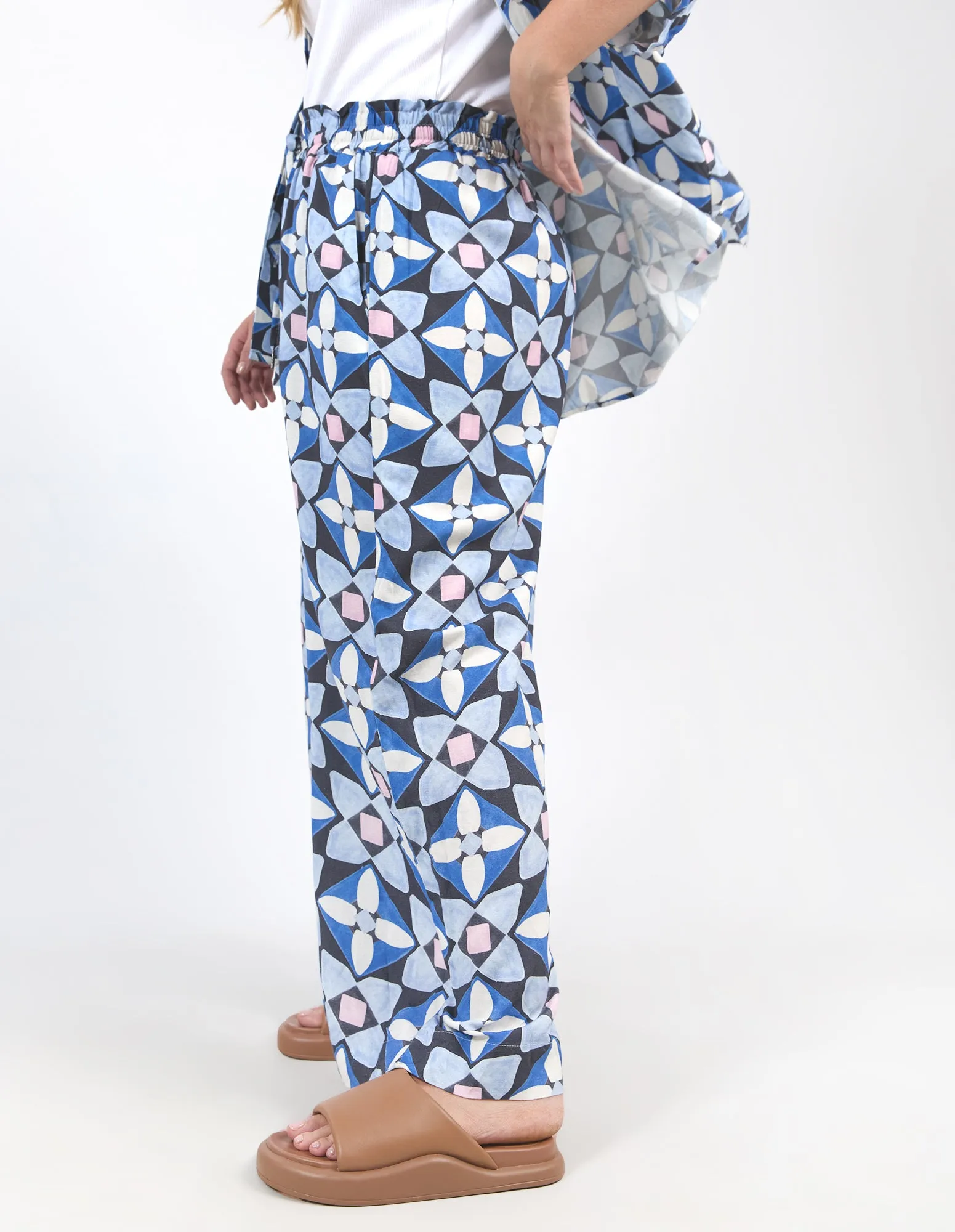 PAINTED TILE PANT || PRINT