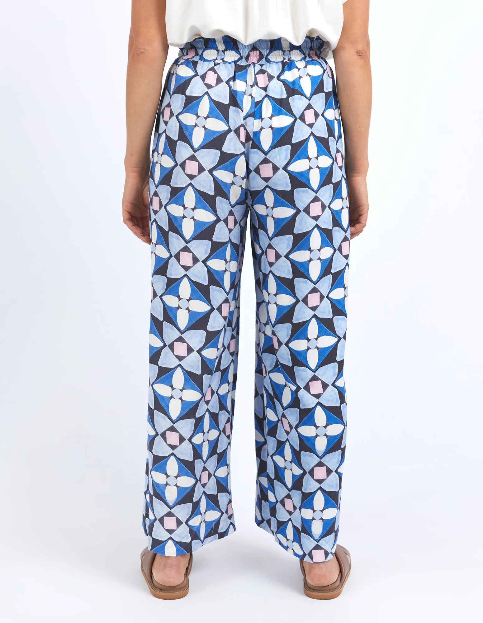 PAINTED TILE PANT || PRINT