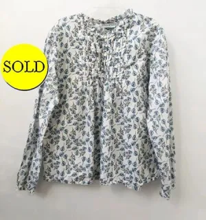 Papo d'Anjo Floral Peasant Top Size 12