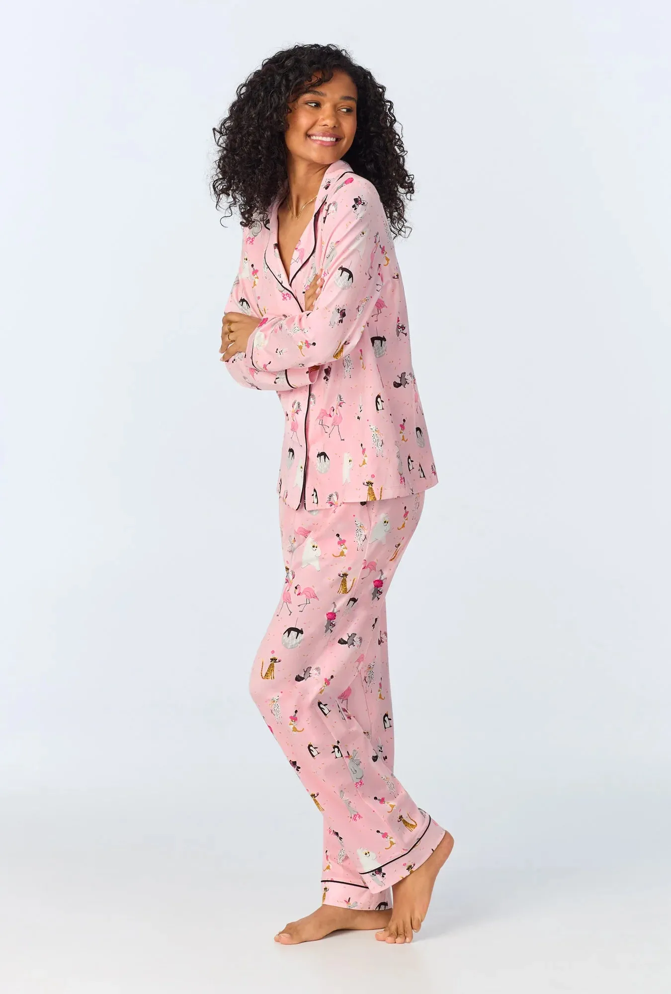 Party Animals Long Sleeve PJ Set