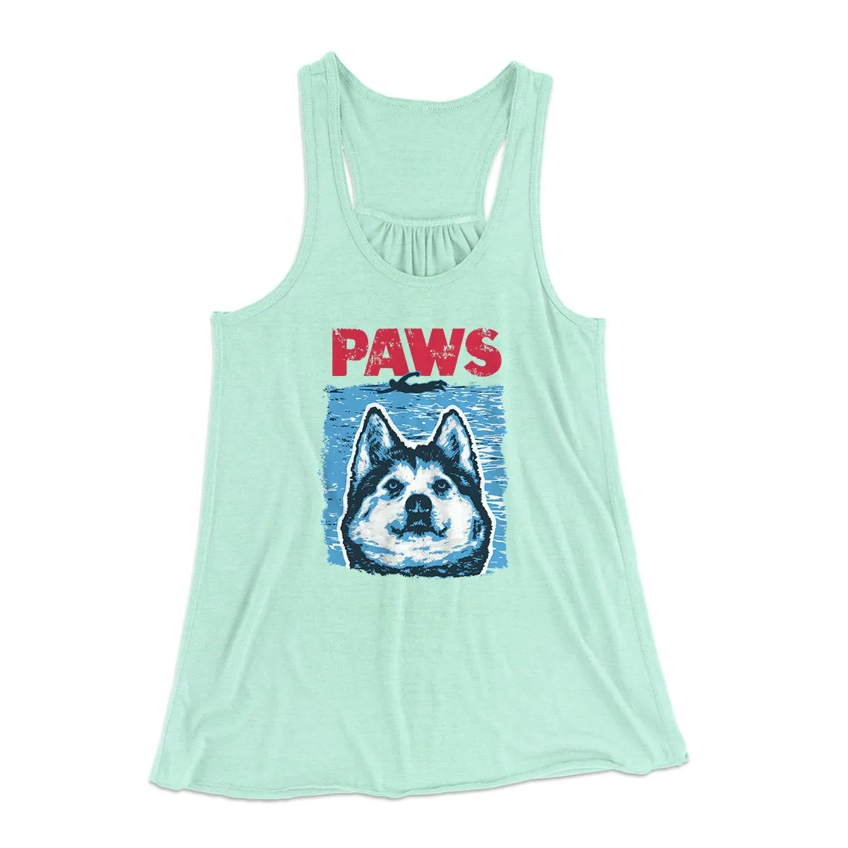 PAWS Dog Women's Flowey Tank Top