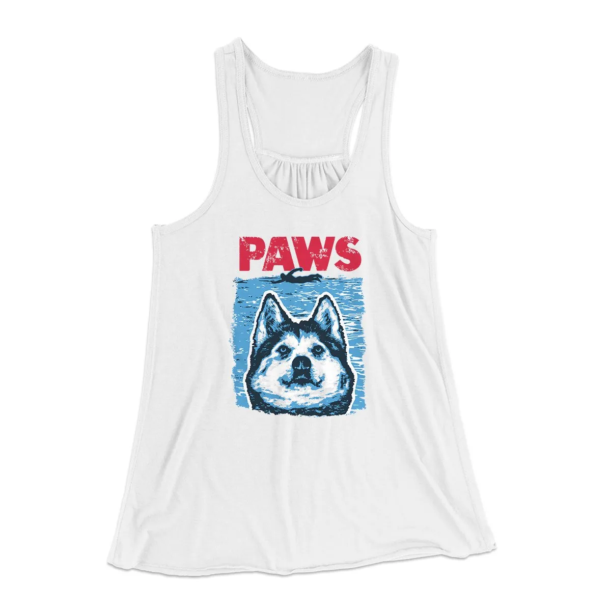 PAWS Dog Women's Flowey Tank Top