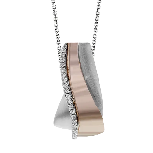 Pendant in 18k Gold with Diamonds