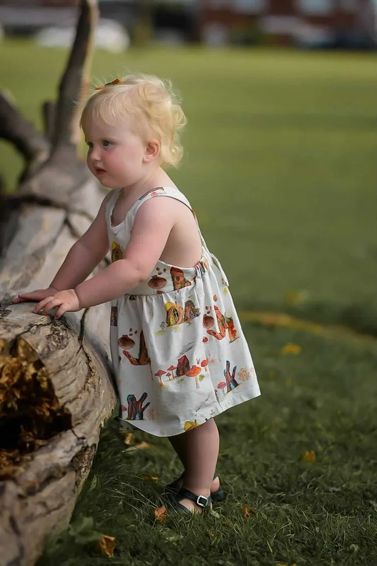 Pinafore dress pattern