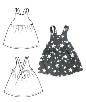Pinafore dress pattern
