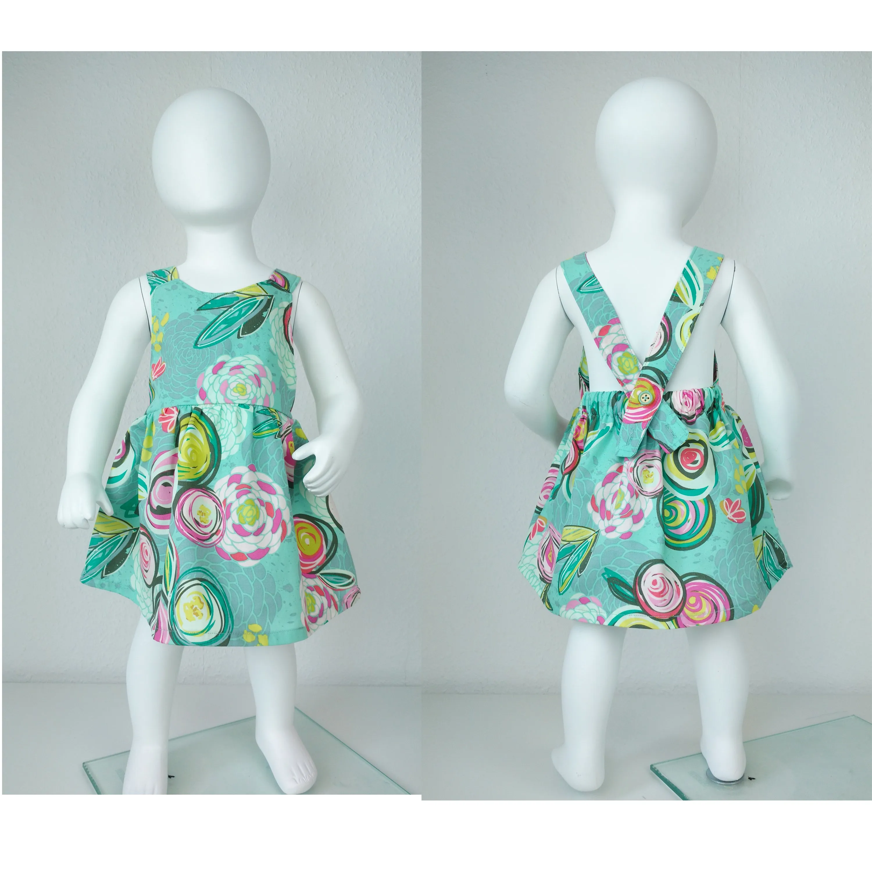 Pinafore dress pattern